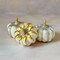 Holiday Tree; Capiz Ivory Jeweled Pumpkin | Mini | Set of 3 - Final sale / Non-returnable and Non-refundable; Category:Pumpkin Decor; Image:3